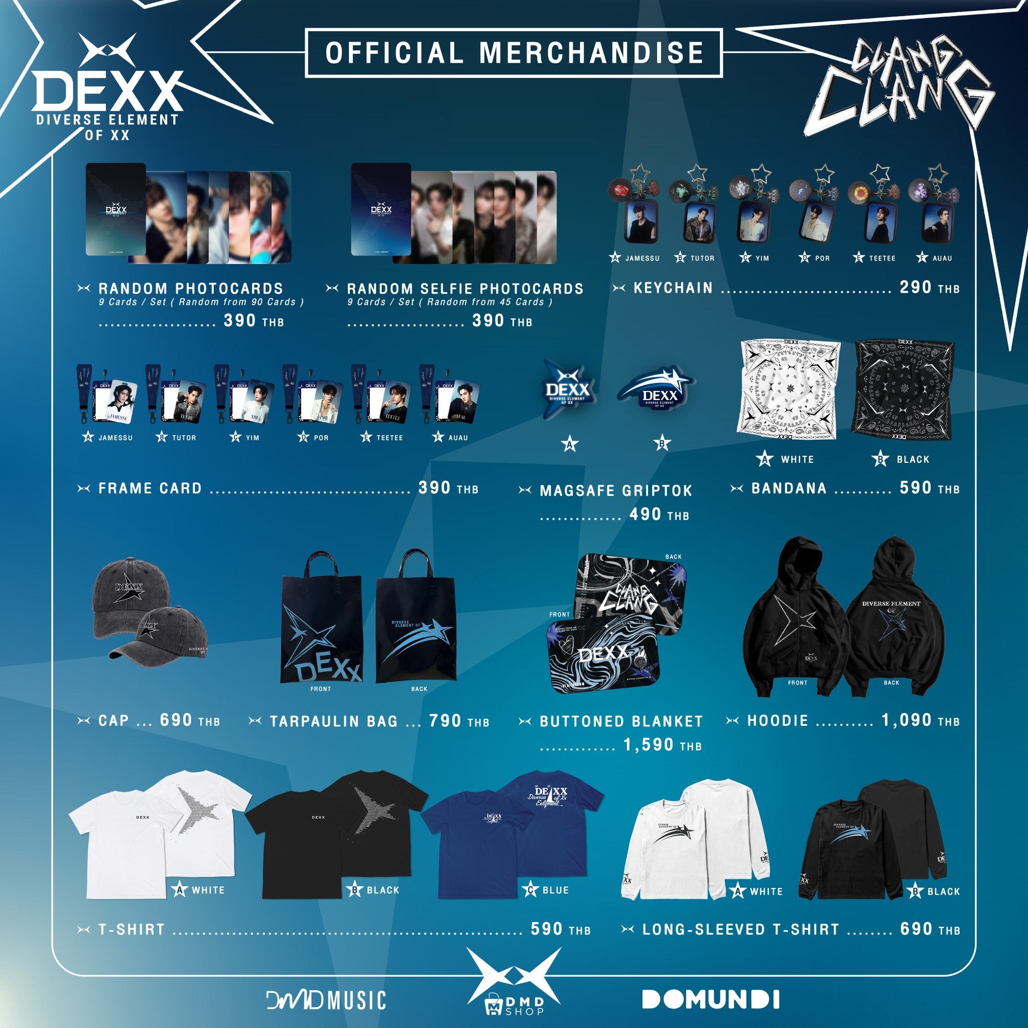 DEXX DEBUT OFFICIAL MERCHANDISE – DMD STORE-JP