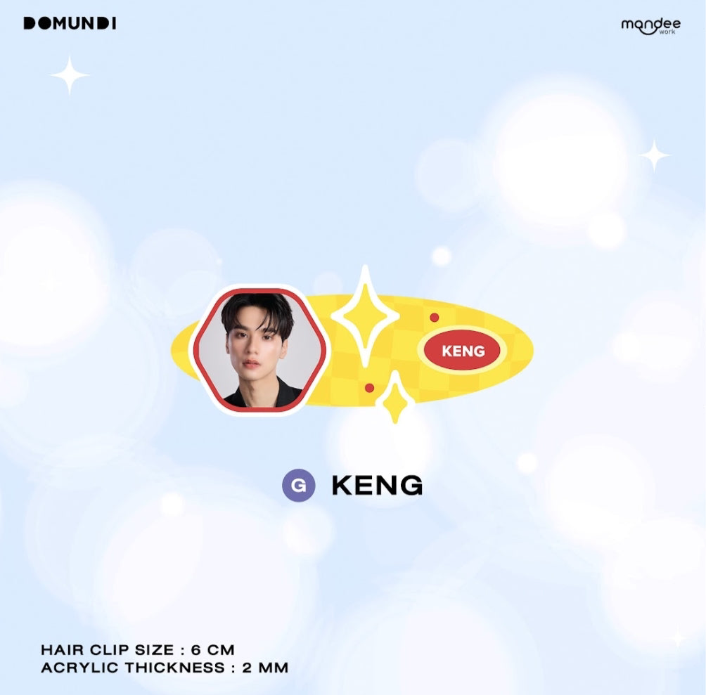 THFOS-008 DMD GLOW UP OFFICIAL MERCHANDISE | Hair Clip【KENG】