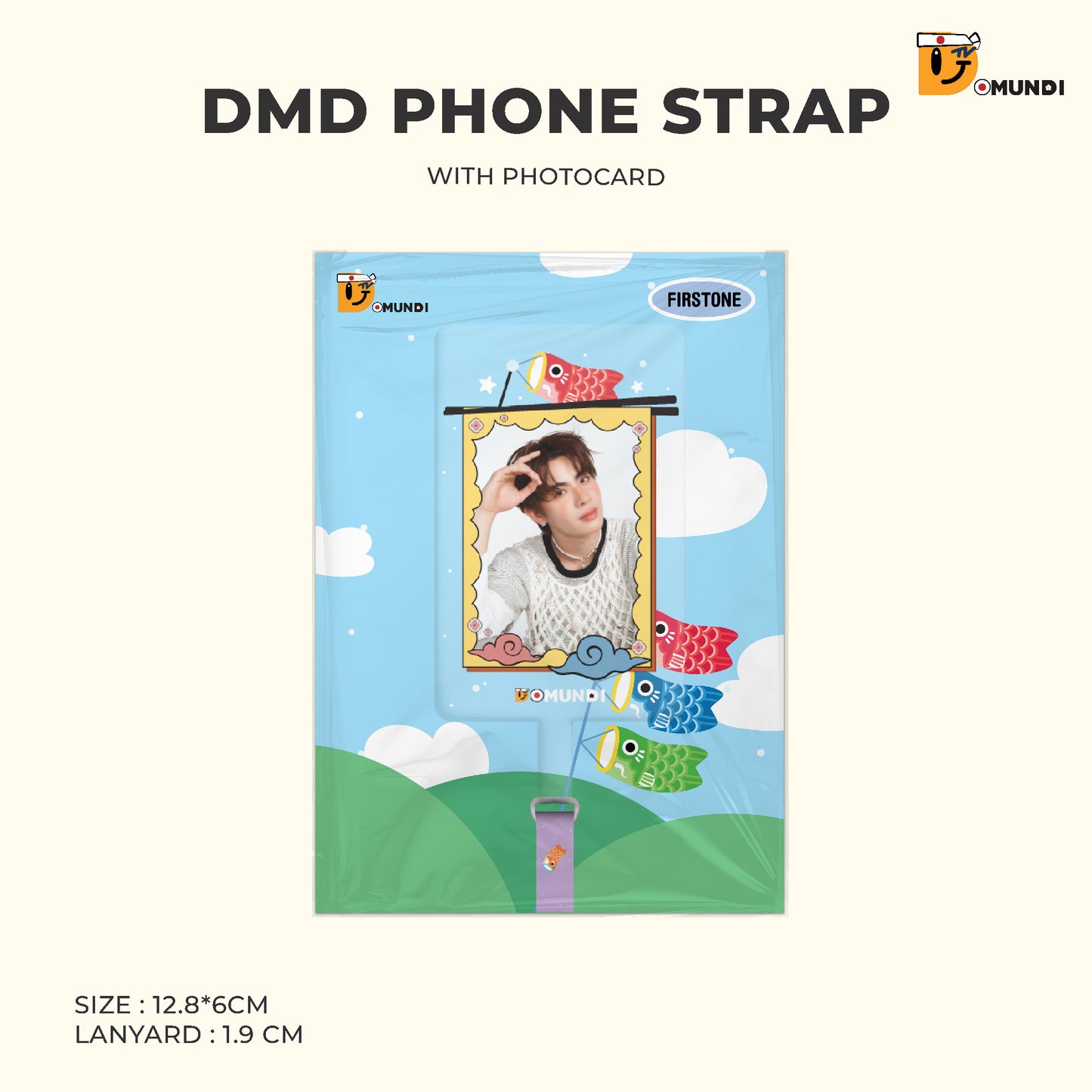 POPOS25-077 DMD PHONE STRAP WITH PHOTOCARD【FIRSTONE】