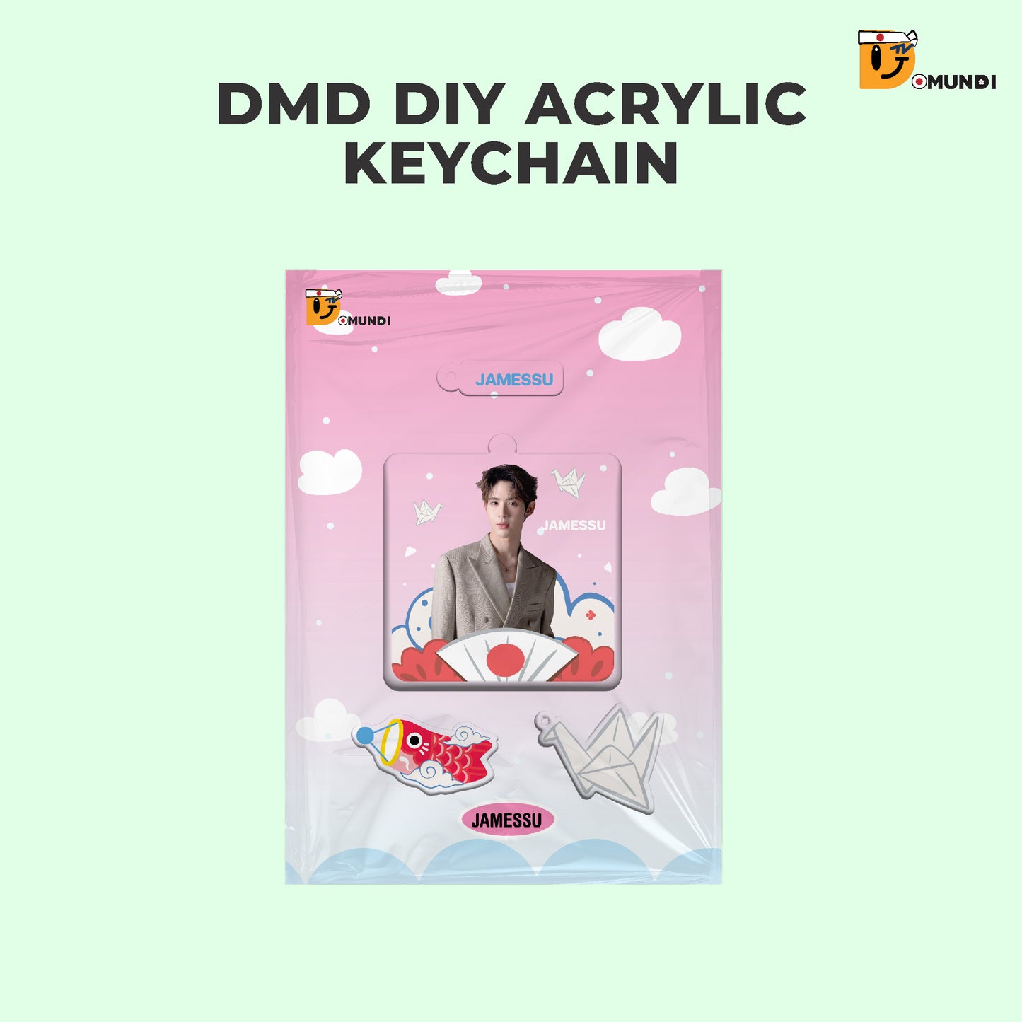 POPOS25-011 DMD DIY ACRYLIC KEYCHAIN【JAMESSU】