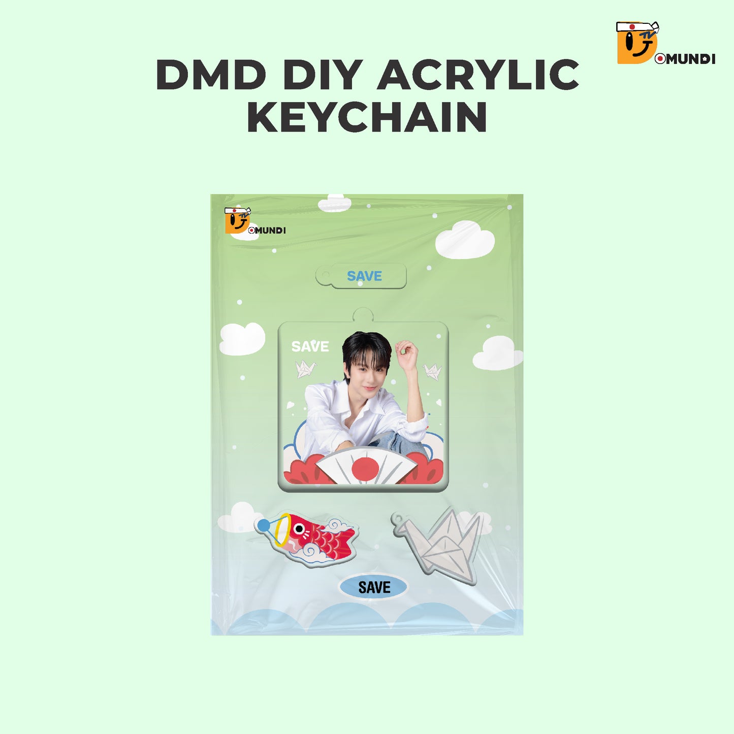 POPOS25-029 DMD DIY ACRYLIC KEYCHAIN【SAVE】