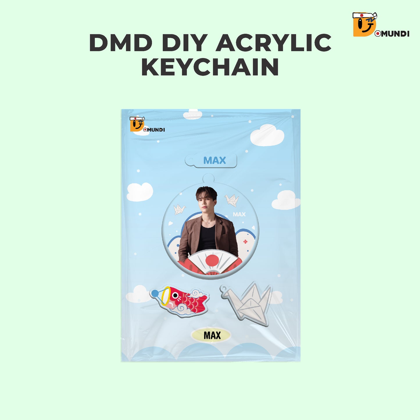 POPOS25-003 DMD DIY ACRYLIC KEYCHAIN【MAX】