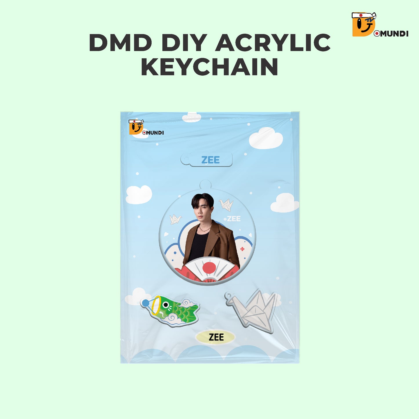 POPOS25-005 DMD DIY ACRYLIC KEYCHAIN【ZEE】