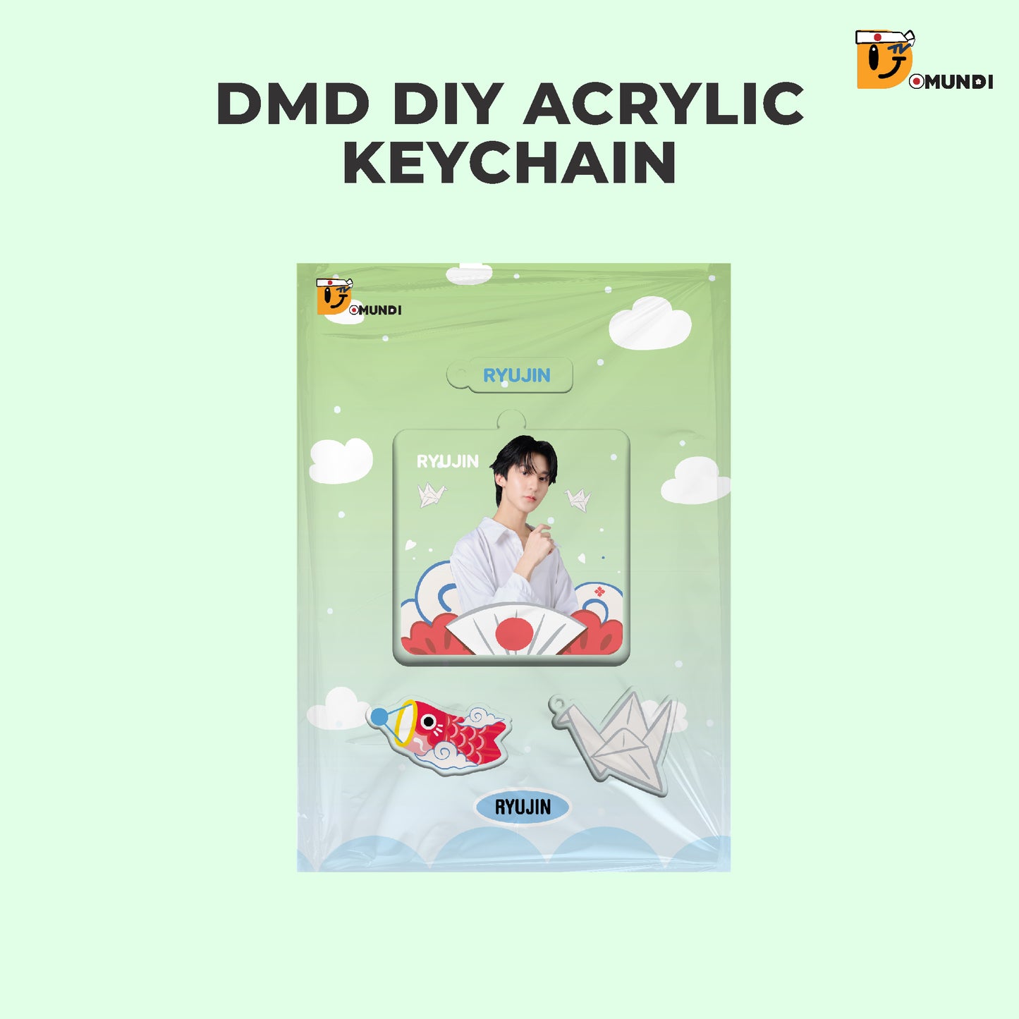 POPOS25-031 DMD DIY ACRYLIC KEYCHAIN【RYUJIN】