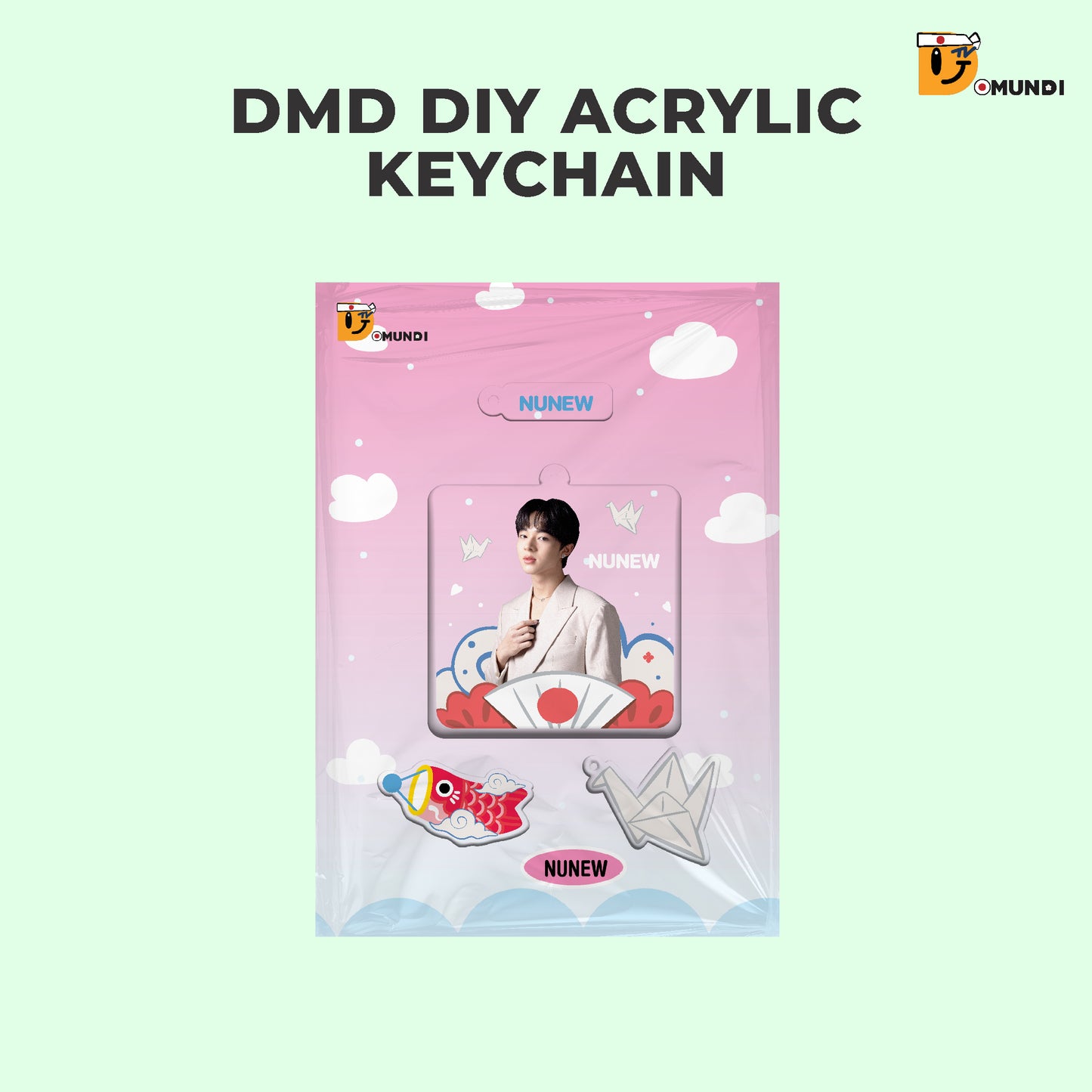 POPOS25-012 DMD DIY ACRYLIC KEYCHAIN【NUNEW】
