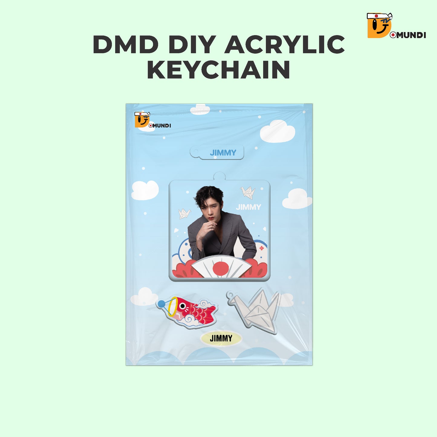 POPOS25-008 DMD DIY ACRYLIC KEYCHAIN【JIMMY】