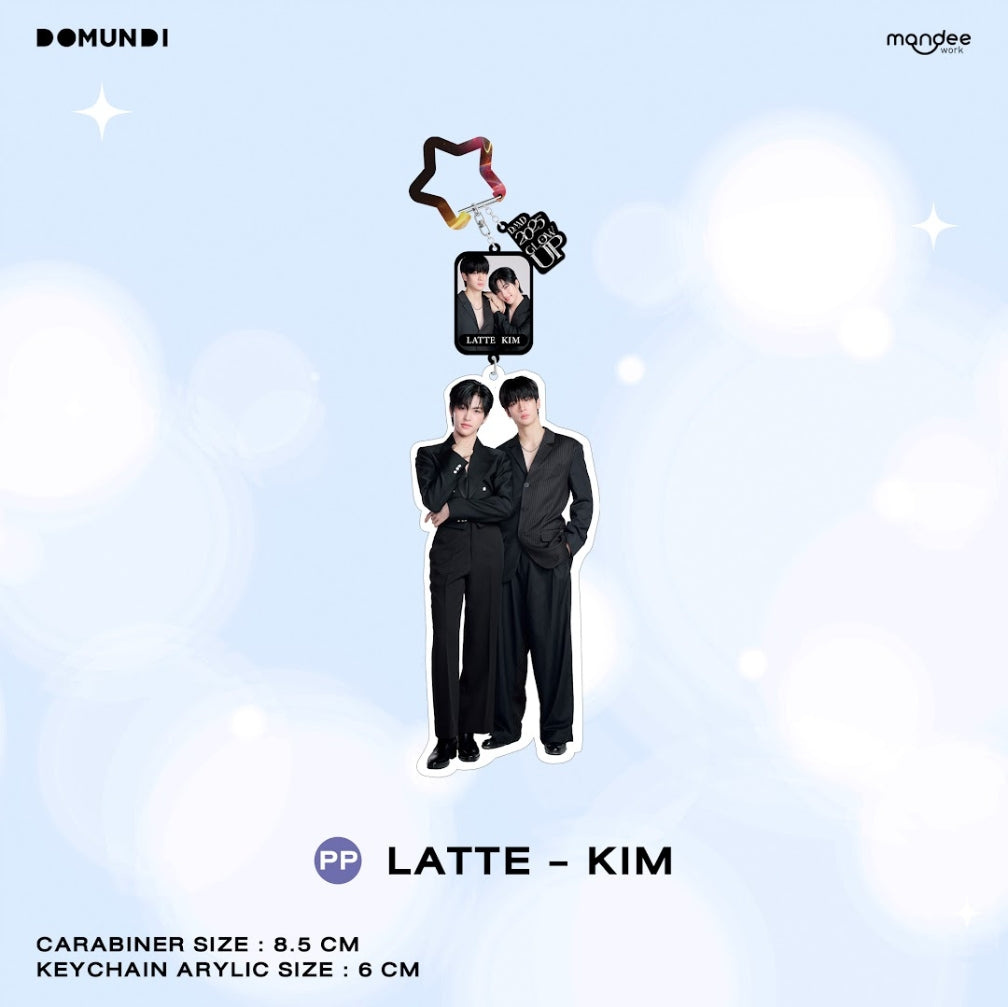 THFOS-104 DMD GLOW UP OFFICIAL MERCHANDISE | Carabiner【LATTE - KIM】