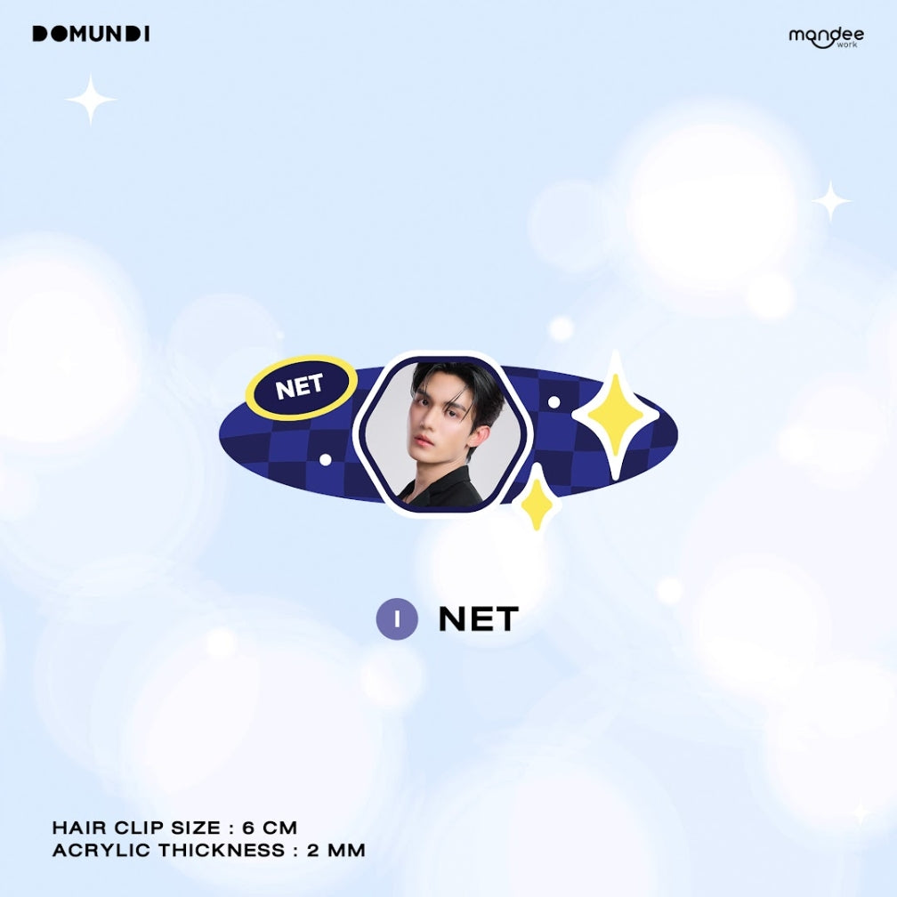 THFOS-0010 DMD GLOW UP OFFICIAL MERCHANDISE | Hair Clip【NET】