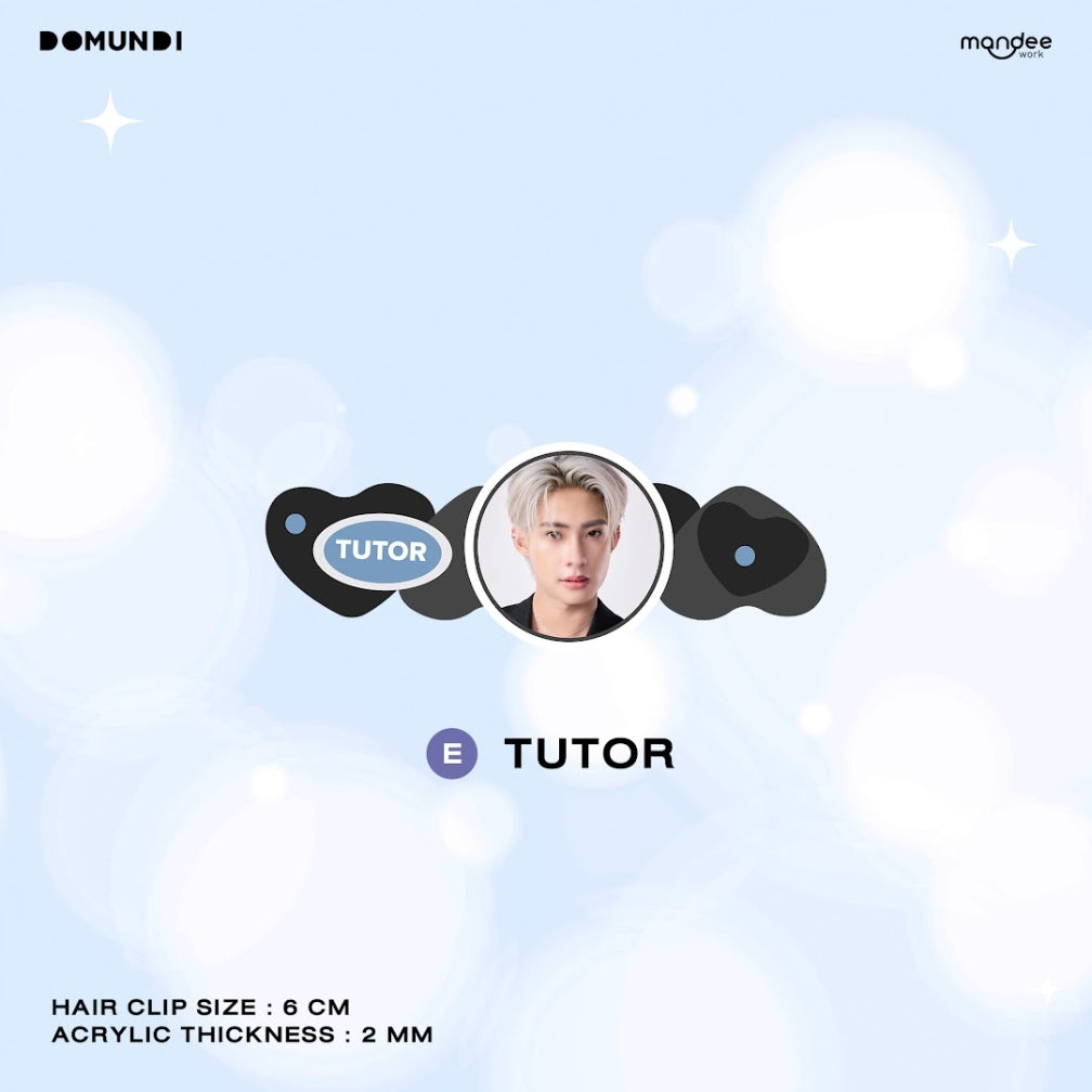 THFOS-012 DMD GLOW UP OFFICIAL MERCHANDISE | Hair Clip【TUTOR】