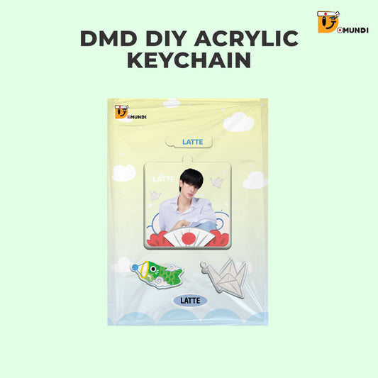POPOS25-016 DMD DIY ACRYLIC KEYCHAIN【LATTE】