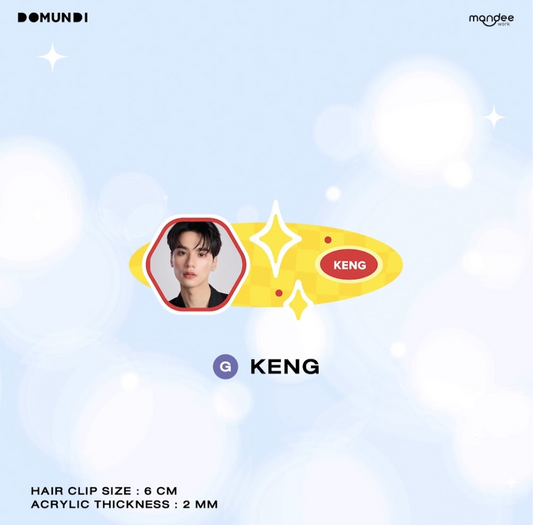 THFOS-008 DMD GLOW UP OFFICIAL MERCHANDISE  |  Hair Clip【KENG】