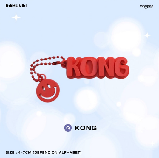 THFOS-038 DMD GLOW UP OFFICIAL MERCHANDISE | 3D Name Keychain [KONG]