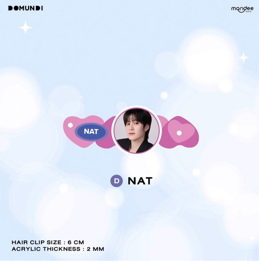 THFOS-005 DMD GLOW UP OFFICIAL MERCHANDISE  |  Hair Clip【NAT】