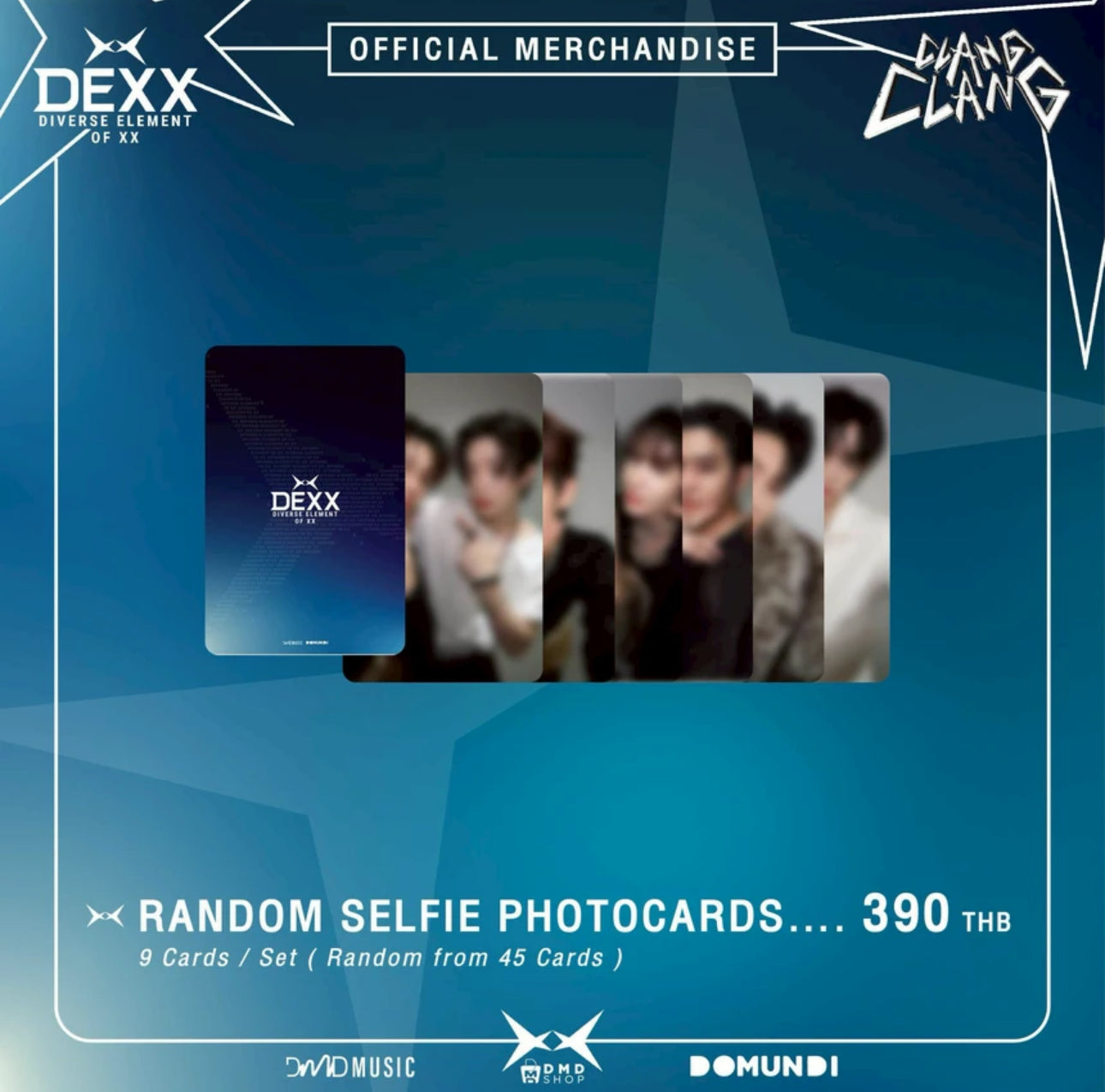 D002 - DEXX DEBUT OFFICIAL MERCHANDISE | Random Selfie Photocards