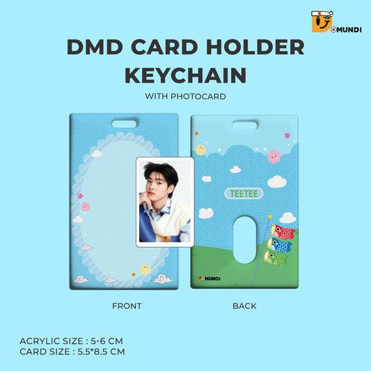 POPOS25-053 DMD CARD HOLDER KEYCHAIN WITH PHOTOCARD【TEETEE】
