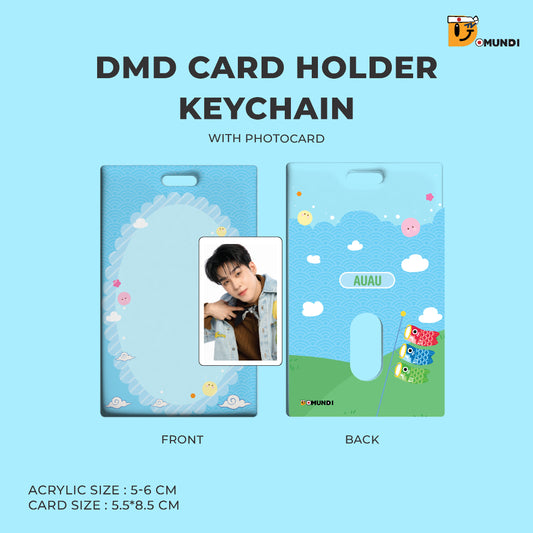 POPOS25-059 DMD CARD HOLDER KEYCHAIN WITH PHOTOCARD【AUAU】