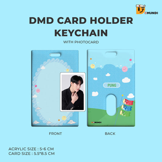 POPOS25-063 DMD CARD HOLDER KEYCHAIN WITH PHOTOCARD【PUNG】