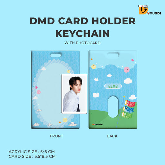 POPOS25-052 DMD CARD HOLDER KEYCHAIN WITH PHOTOCARD【GEMS】