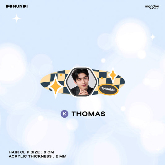 THFOS-006 DMD GLOW UP OFFICIAL MERCHANDISE  |  Hair Clip【THOMAS】