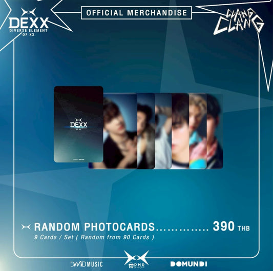 D001 - DEXX DEBUT OFFICIAL MERCHANDISE | Random Photocards