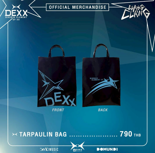D008 - DEXX DEBUT OFFICIAL MERCHANDISE | Tarpaulin Bag