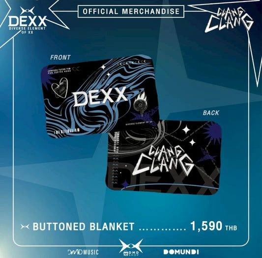 D009 - DEXX DEBUT OFFICIAL MERCHANDISE | Buttoned Blanket