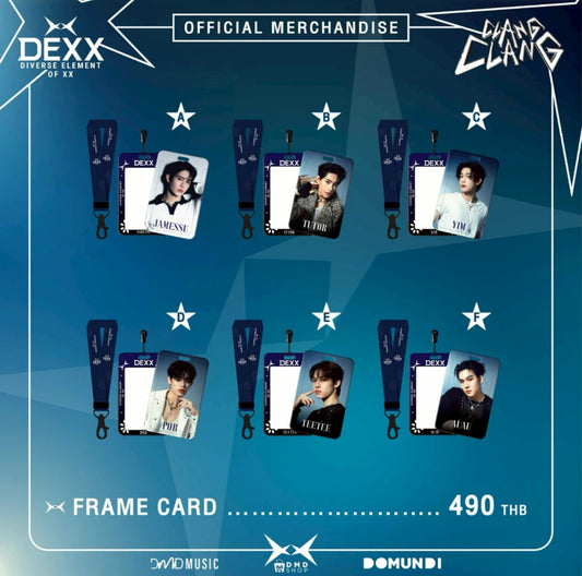 D004 - DEXX DEBUT OFFICIAL MERCHANDISE | Frame Card