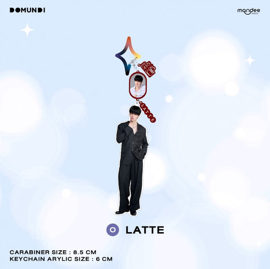 THFOS-077 DMD GLOW UP OFFICIAL MERCHANDISE  |  Carabiner【LATTE】
