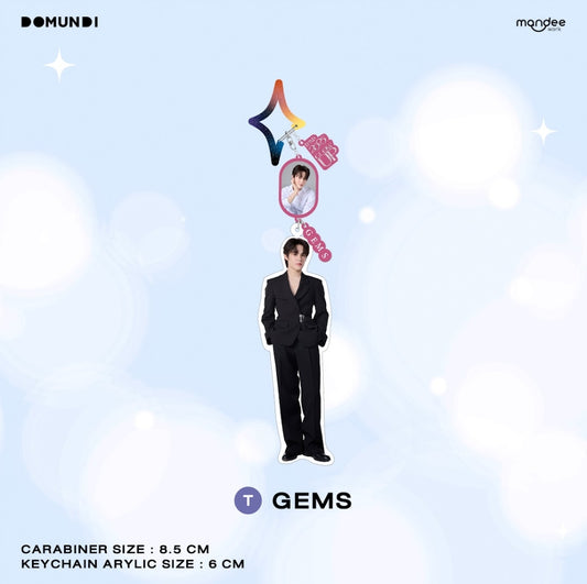 THFOS-082 DMD GLOW UP OFFICIAL MERCHANDISE  |  Carabiner【GEMS】
