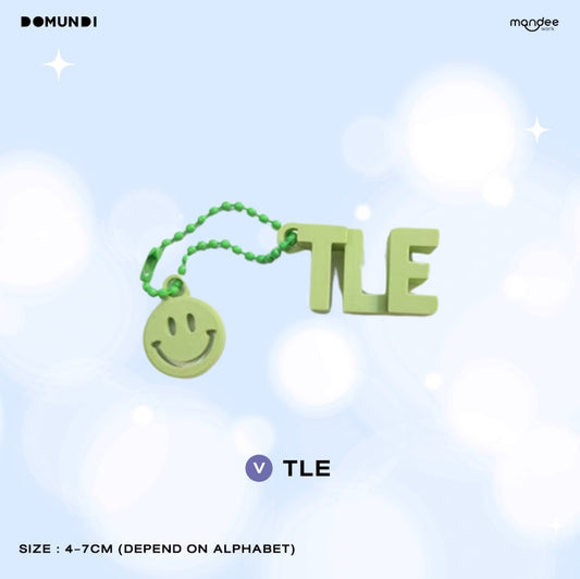 THFOS-043 DMD GLOW UP OFFICIAL MERCHANDISE | 3D Name Keychain【TLE】
