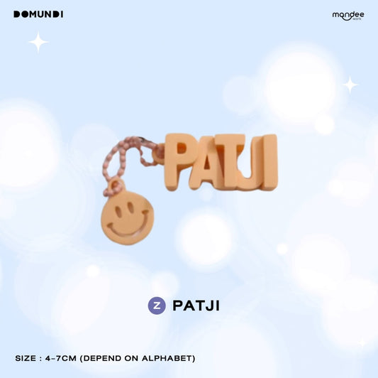 THFOS-047 DMD GLOW UP OFFICIAL MERCHANDISE | 3D Name Keychain [PATJI]