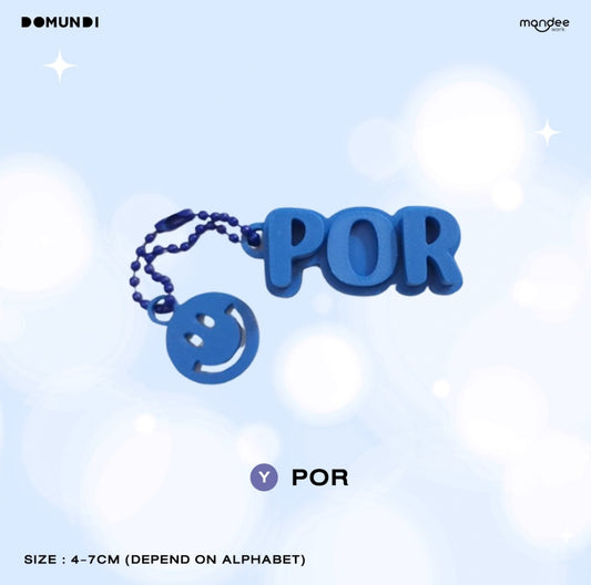 THFOS-046 DMD GLOW UP OFFICIAL MERCHANDISE | 3D Name Keychain [POR]