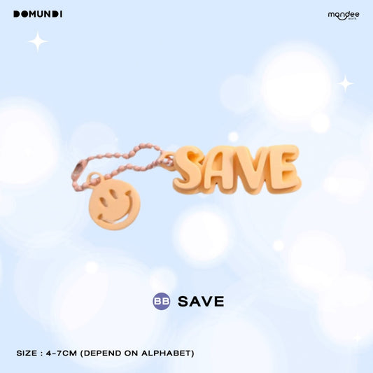 THFOS-049 DMD GLOW UP OFFICIAL MERCHANDISE | 3D Name Keychain [SAVE]