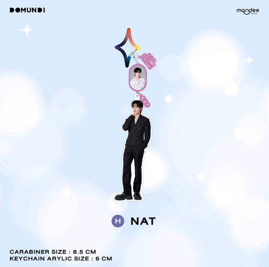THFOS-070 DMD GLOW UP OFFICIAL MERCHANDISE  |  Carabiner【NAT】