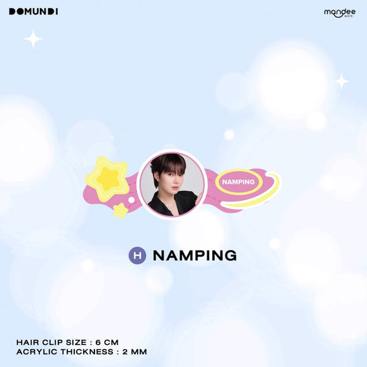 THFOS-009 DMD GLOW UP OFFICIAL MERCHANDISE  |  Hair Clip【NAMPING】